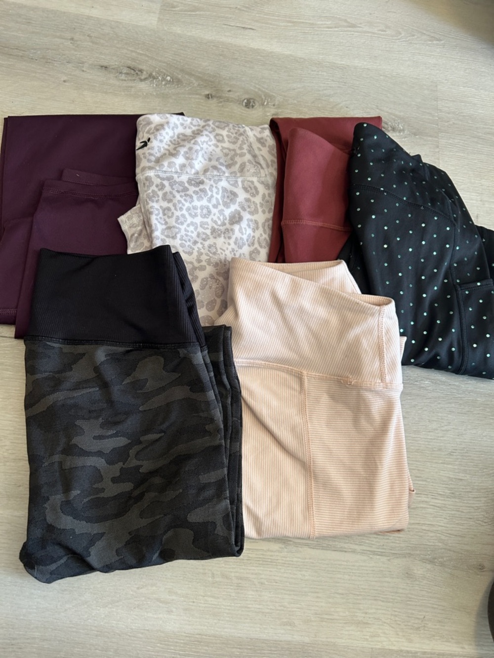 6 pairs full length glyder leggings